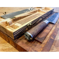 Kuro - Japanse Kiritsuke 23 cm Satake 